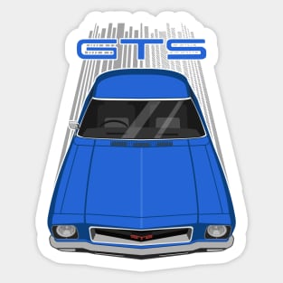 Holden HQ Monaro GTS 350 - Blue Sticker